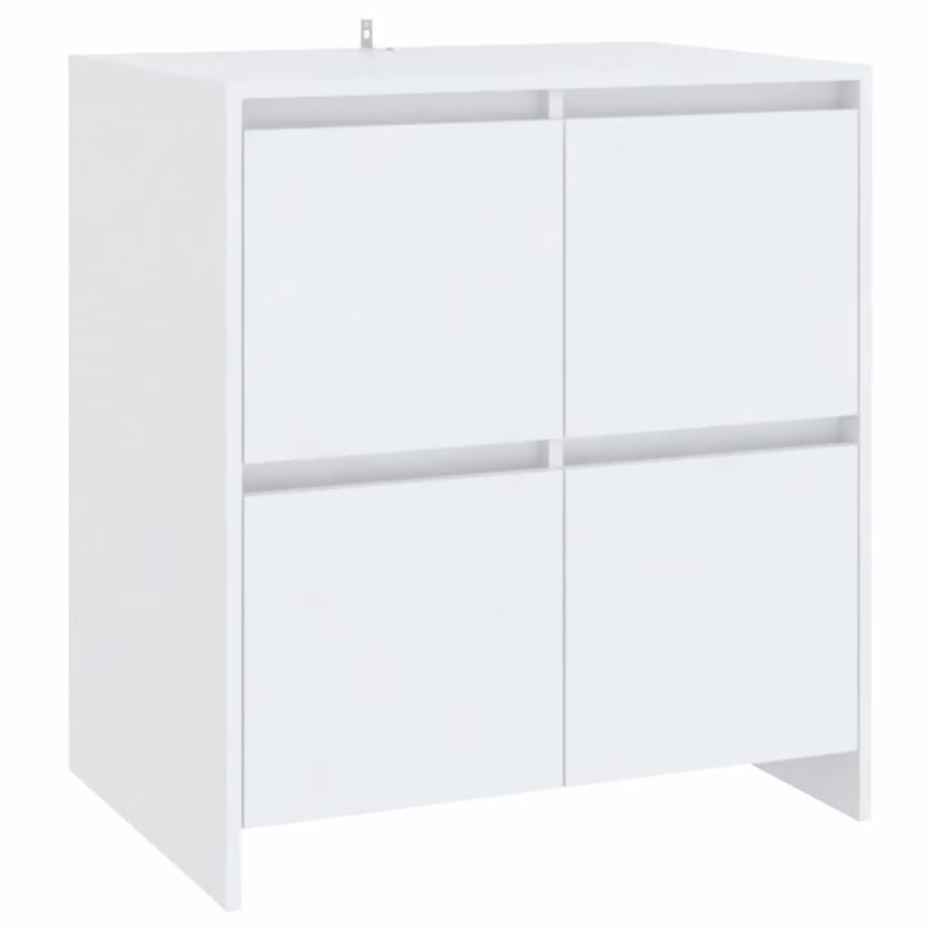 Credenza Bianca 70x41x75 cm in Truciolato