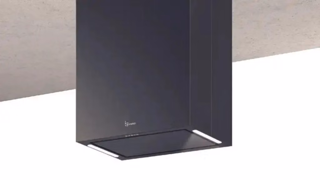 Cappa a parete Baraldi GINZA PARETE Nera con aspirazione o ricircolo da 800 m3/h, Larghezza: 75 cm – 2