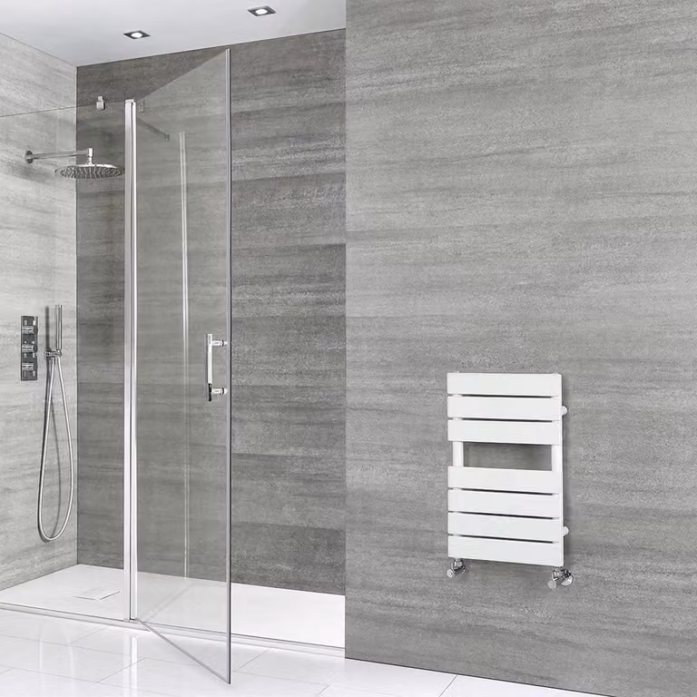 Scaldasalviette di Design - 600mm x 400mm - Bianco - Lustro