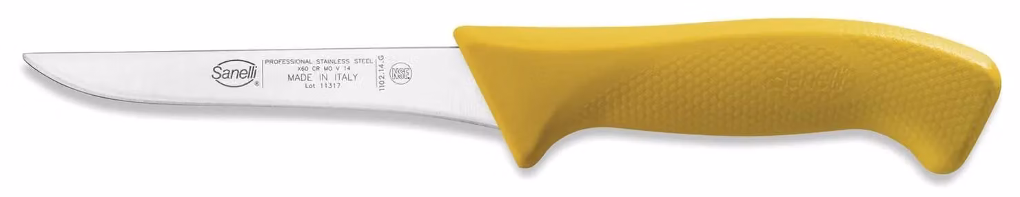 Coltello Disosso Linea Skin Giallo, Cm.14