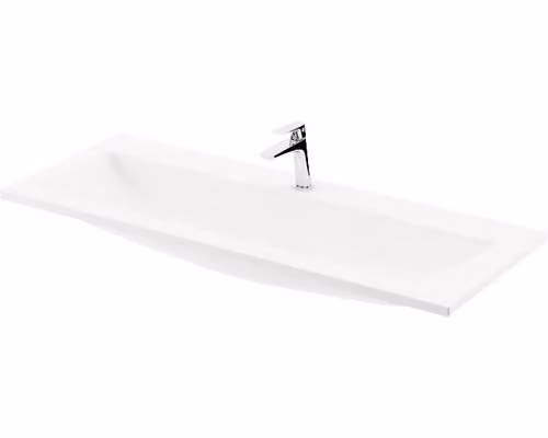 Lavabo per mobile RAVAK Clear marble white 1000 x 120 x 380 mm XJJ01110000