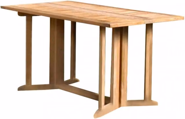 TAVOLO RETTANGOLARE PIEGHEVOLE CONSOLLE 150 X 80