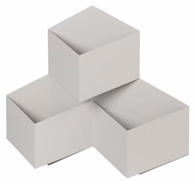 Lampada da parete a LED, 9W, 990 lumen, 4000K, alluminio, bianco, design moderno