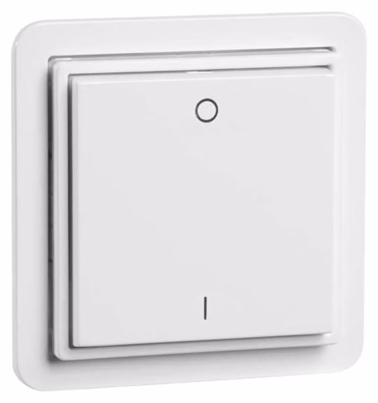 Standard PEHA, 1,5 cm, bianco, termoplastico