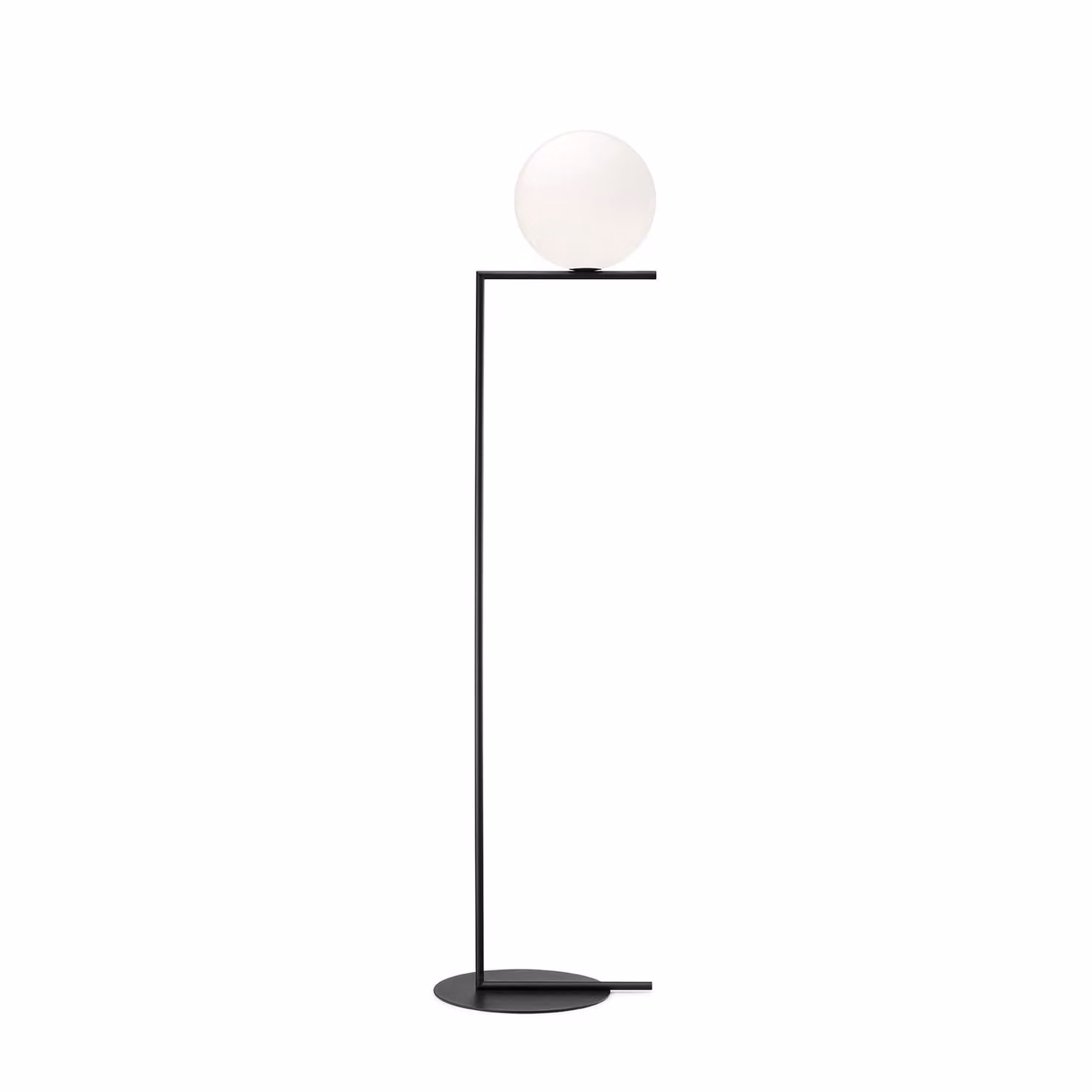 Flos - IC Lights F2 - Lampada da terra - Nero