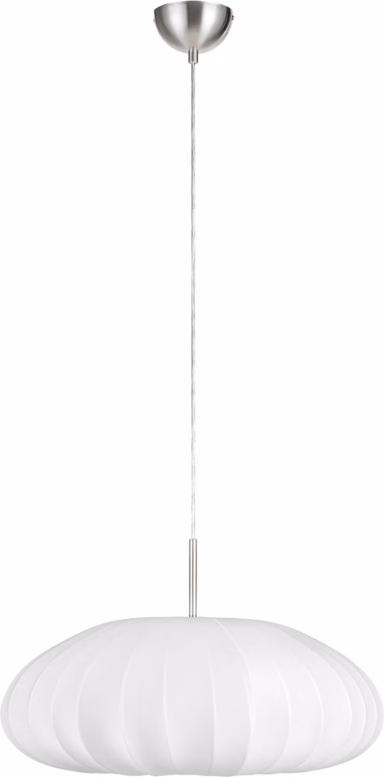 Lampada a sospensione MIST in acciaio 1 lampadina