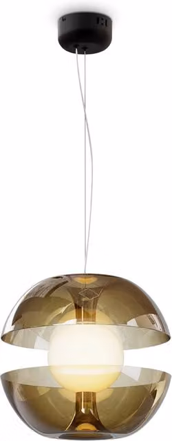 Lampada sospensione Maytoni Rebel LED 6W Ø30 ottone