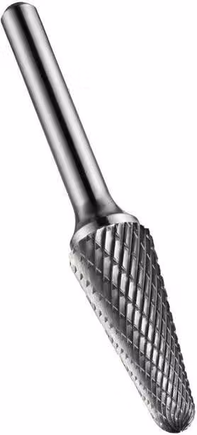 Fresa KEL Ø 3 Lunghezza testa 14 mm Gambo Ø 3 Croce di dentatura in metallo duro