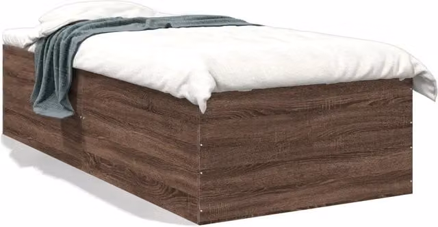 Letto singolo per adulti Design In in legno Rovere Marrone L 90 cm x P 190 cm – 1