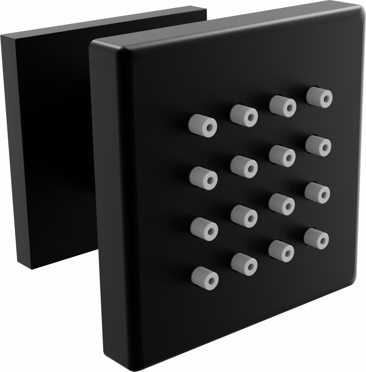 Mexen getto laterale a parete, nero - 79360-70