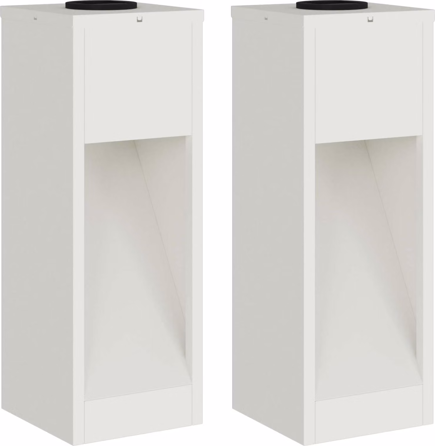 Lucina LED Solare da Percorso 2 pcs Bianco