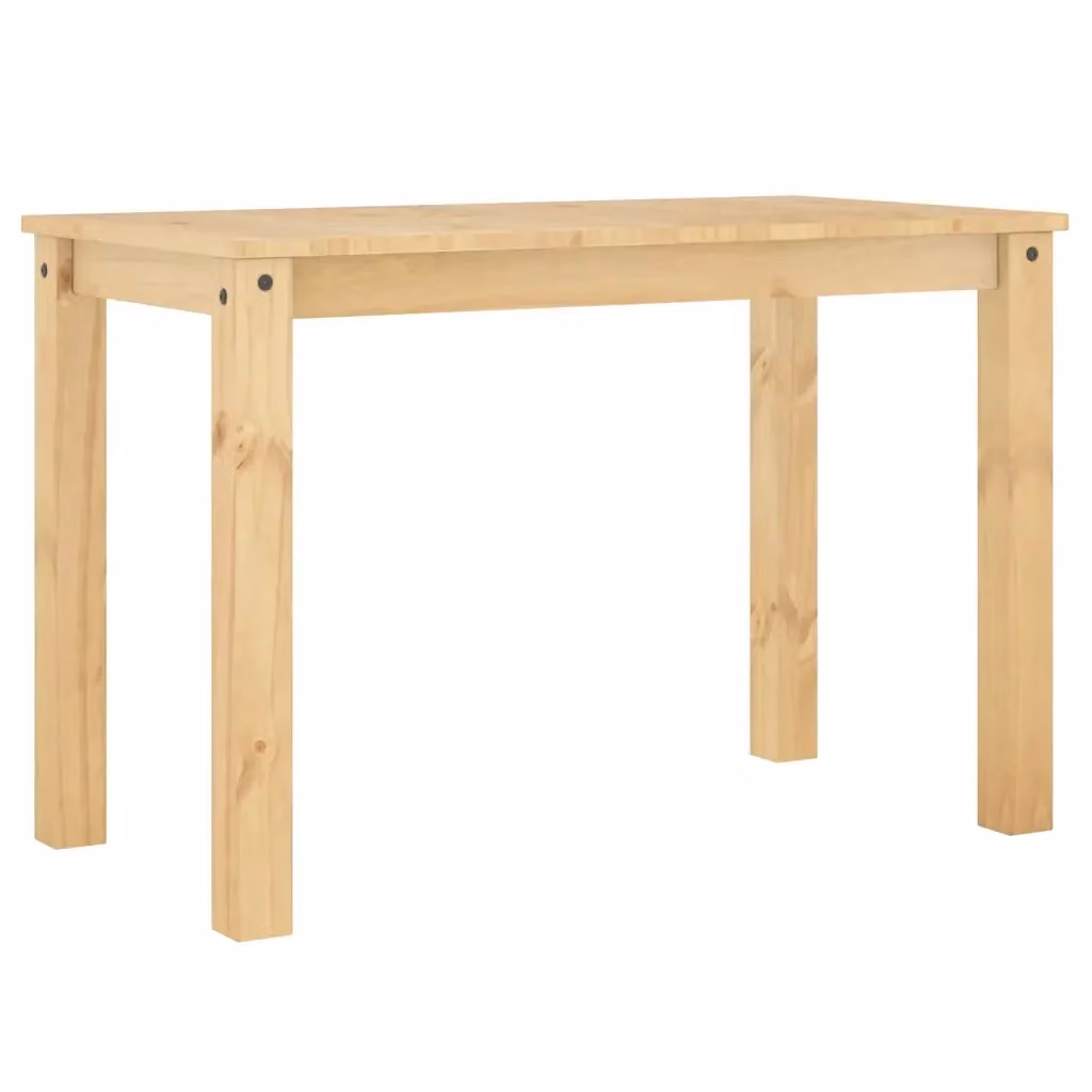 Tavolo da pranzo rettangolare vidaXL in legno di pino cerato marrone L: 60 cm, P: 60 cm, H: 75 cm – 2