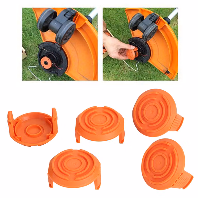 5pcs Trimmer prato copertura bobina di ricambio adatto per Worx WA0010 Trimmer