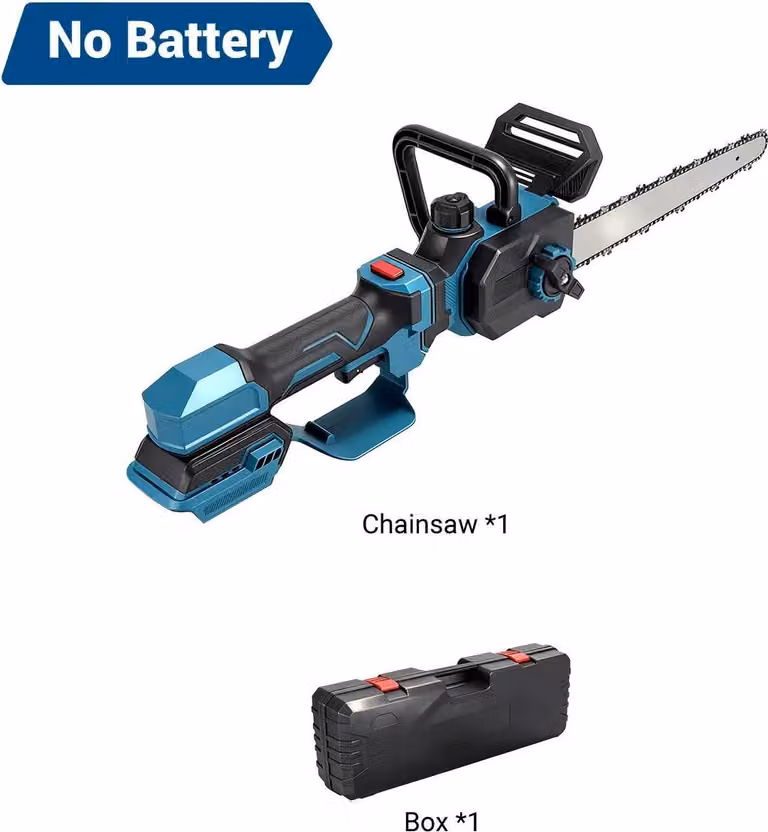 Motosega - Motosega telescopica a batteria - Potenza 200 W - Lunghezza lama 30 cm - Motore brushless - Velocità della catena 11 m/s - Senza fili - Senza batteria