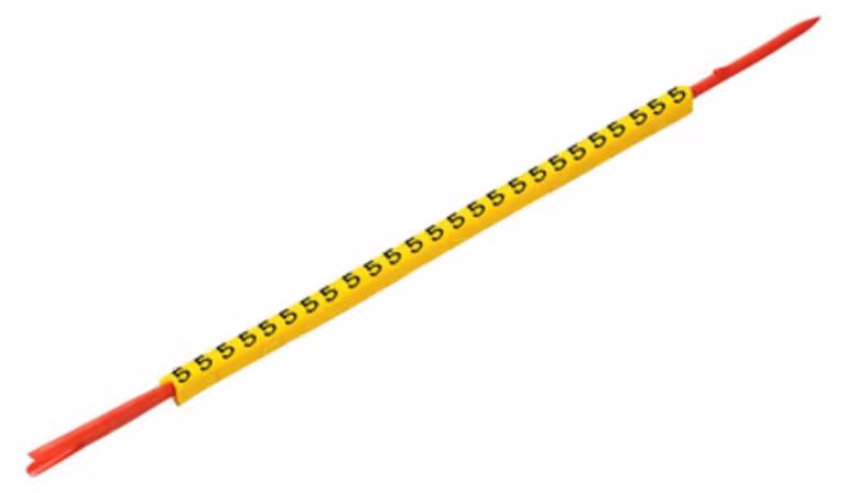 10 marcatori per cavi Weidmüller CLI R 02-3 GE/SW + 0560001738