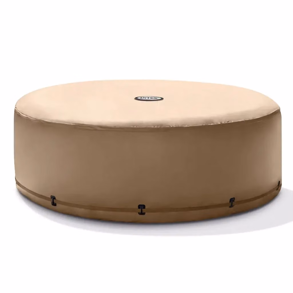 Copertura termica beige per spa rotonda Intex in PVC – 2
