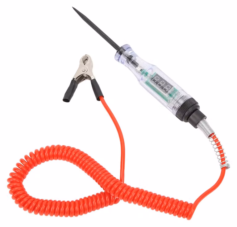 Tester per circuiti elettrici per veicoli - Tester digitale a LED - 6V/12V/24V/36V