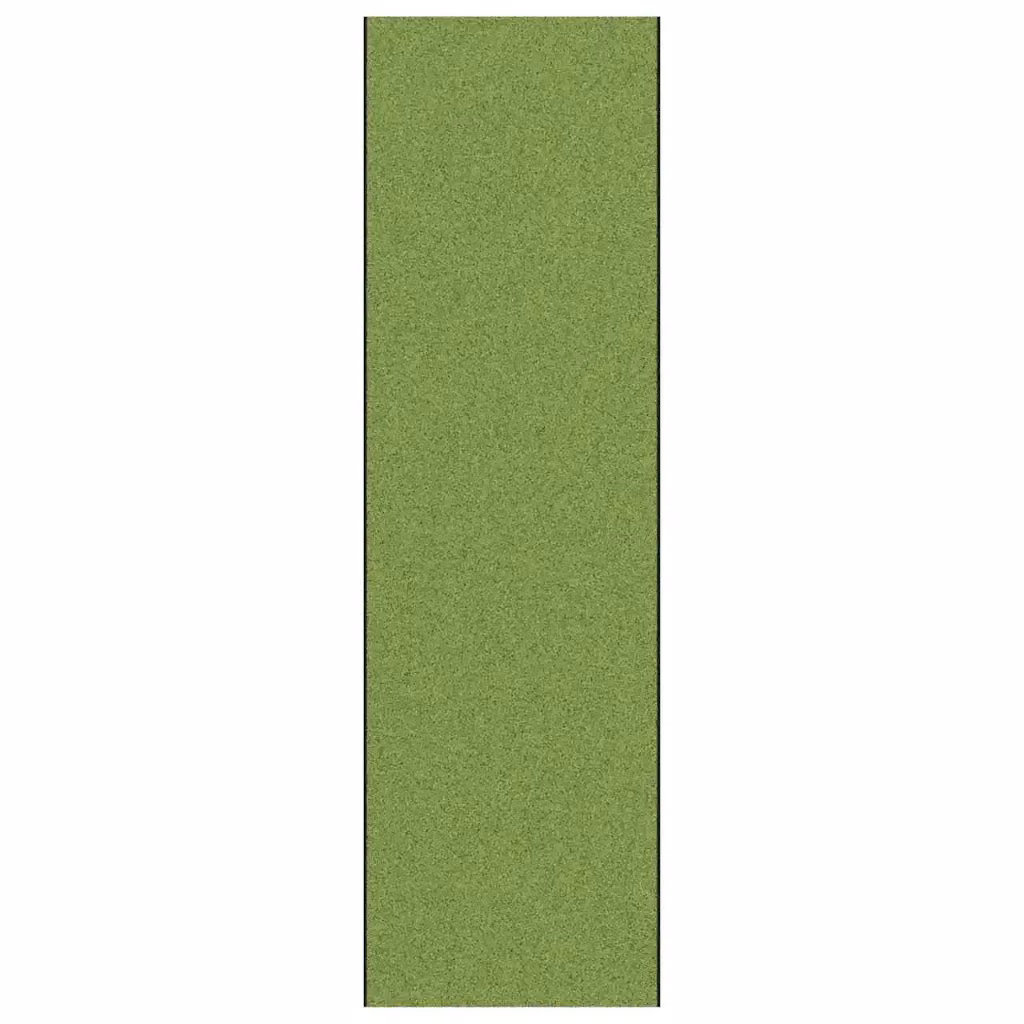 Tappetino rettangolare moderno vidaXL verde e nero in poliammide e PVC L: 120 cm, P: 400 cm – 2