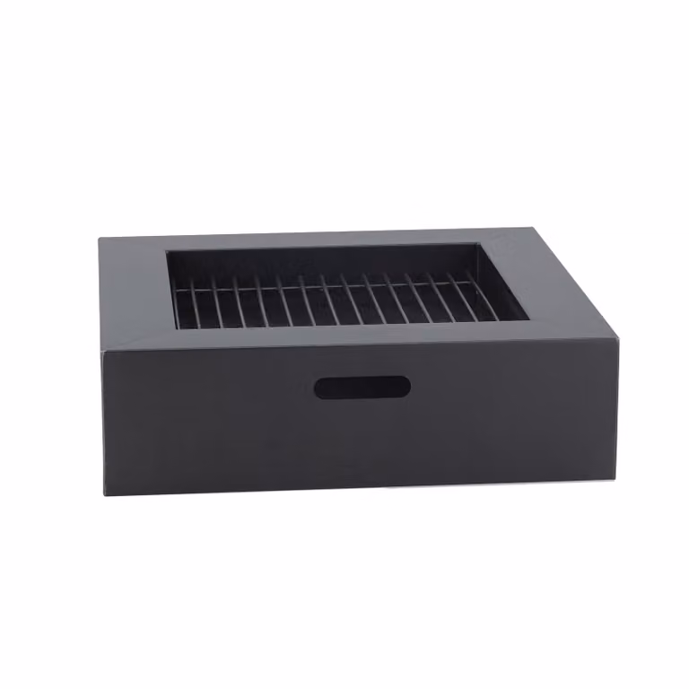 Ciotola da fuoco BUSCHBECK Bilbao L80 x L80 x H23,5 cm in acciaio non trattato