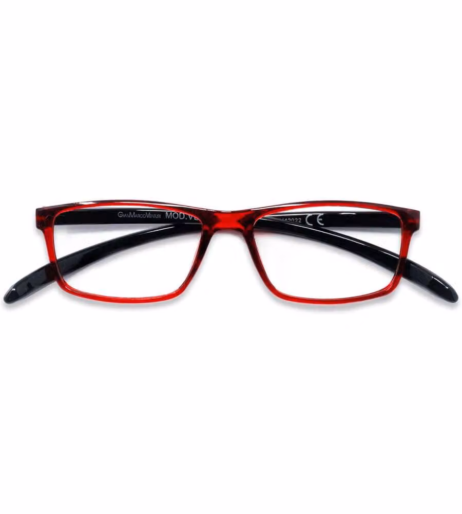 Gianmarco Venturi Occhiali da lettura Verona Rosso (+3,00) Unisex