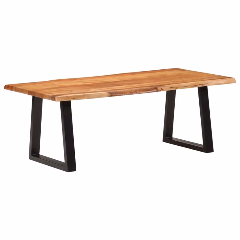Maison Exclusive - Tavolino da caffè 110x55x40 cm, in legno massello di acacia
