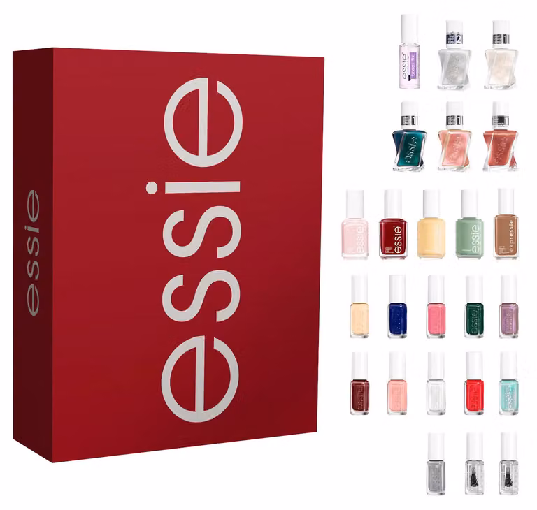 Calendario dell'Avvento essie 2026: set di smalti