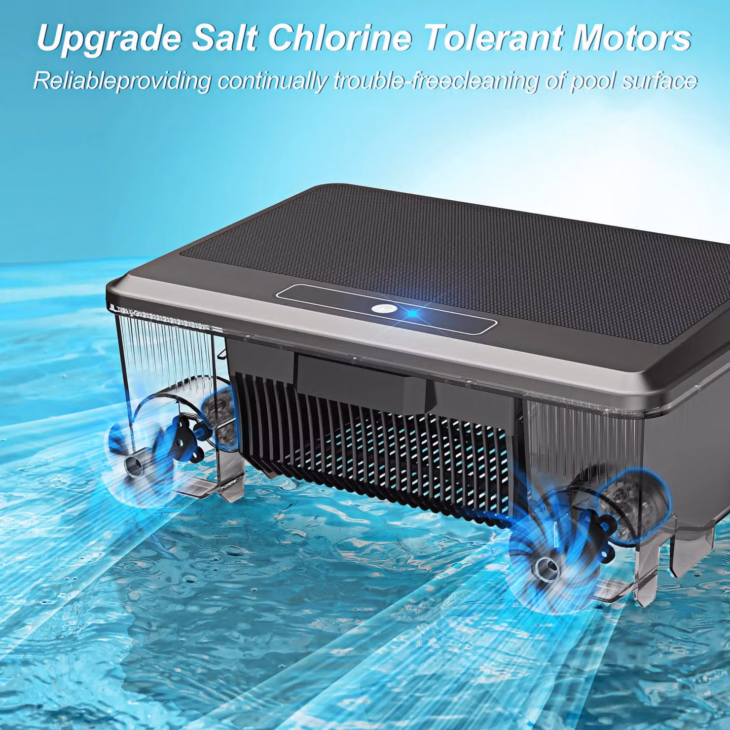 Robot aspirapolvere per piscine Y90 - Batteria ricaricabile - Capacità 5100 mAh