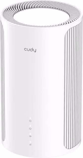 Cudy P2 Modem Router 5G SIM WiFi 6 AX3000 Dual Band 2.6Gbps Mesh con 2 Porte Gigabit Bianco
