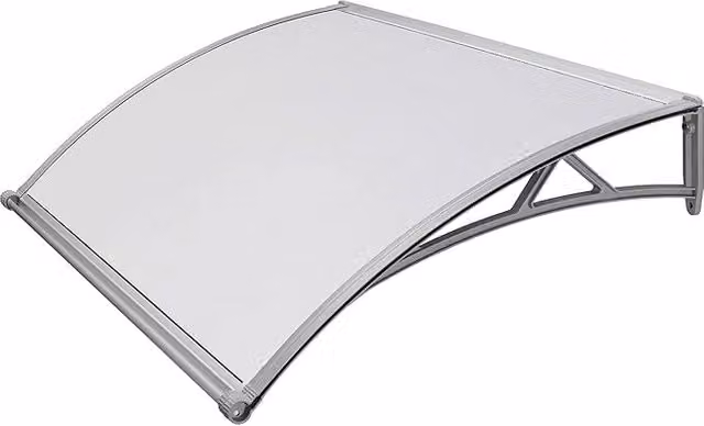 Pensilina con sgocciolatoio Garden Friend in plastica, L: 140 cm x P: 90 cm – 1