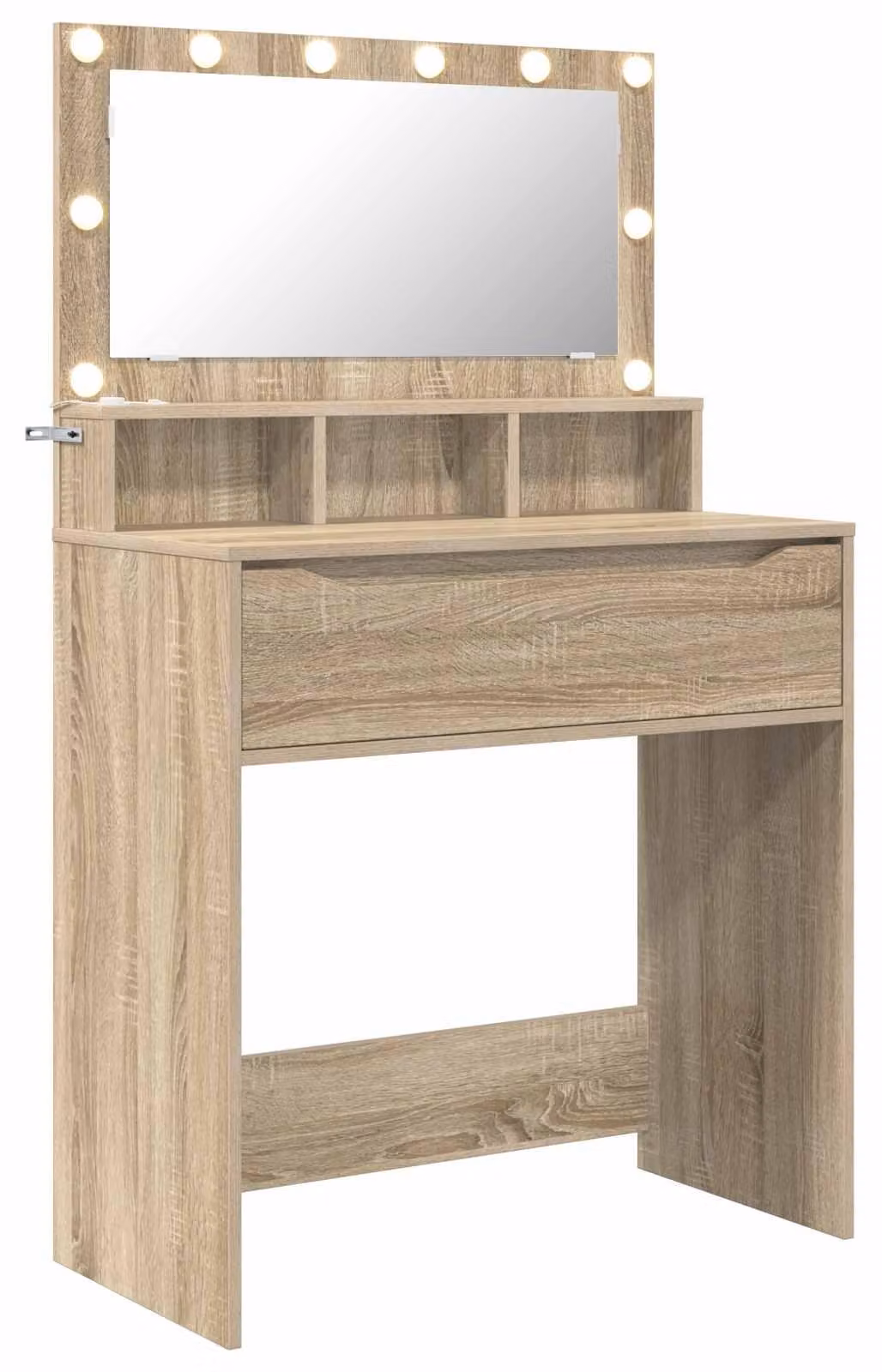 Tavoli da Trucco per Camera da Letto con cassetto Rovere Sonoma