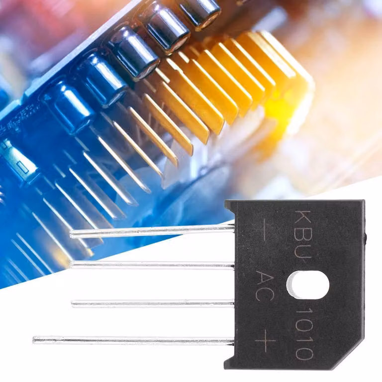 Raddrizzatore 1000V 10A, ponte di diodi per circuiti elettronici