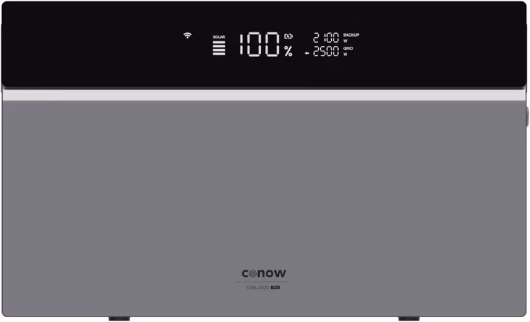Sistema di accumulo domestico da 2600 Wh con una potenza di 2500 W, ideale per impianti fotovoltaici e come fonte di alimentazione di emergenza