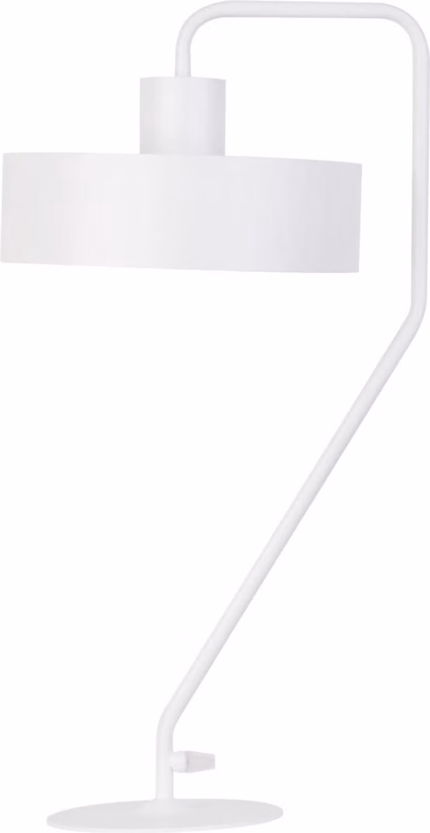 Lampada da tavolo a soppalco moderna e decorativa bianca Vasco 1xE27 15W Sigma Lighting