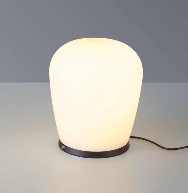 BOPP Lampada da tavolo a LED Cara, dimmerabile, Nero, Soggiorno / Sala da pranzo, Vetro, Moderno, Lampada da tavolo LED