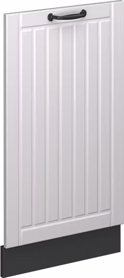 Pannello frontale della lavastoviglie Vicco Fame-Line Bianco rustico 45 cm senza piano di lavoro, Model 54505