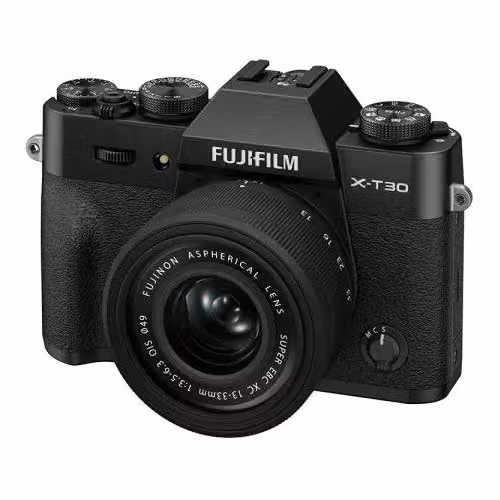 Fotocamera mirrorless Fujifilm X-T30 III con obiettivo XC 13-33mm F3.5-6.3 OIS, sensore APS-C da 26,1 MP, Black – 2