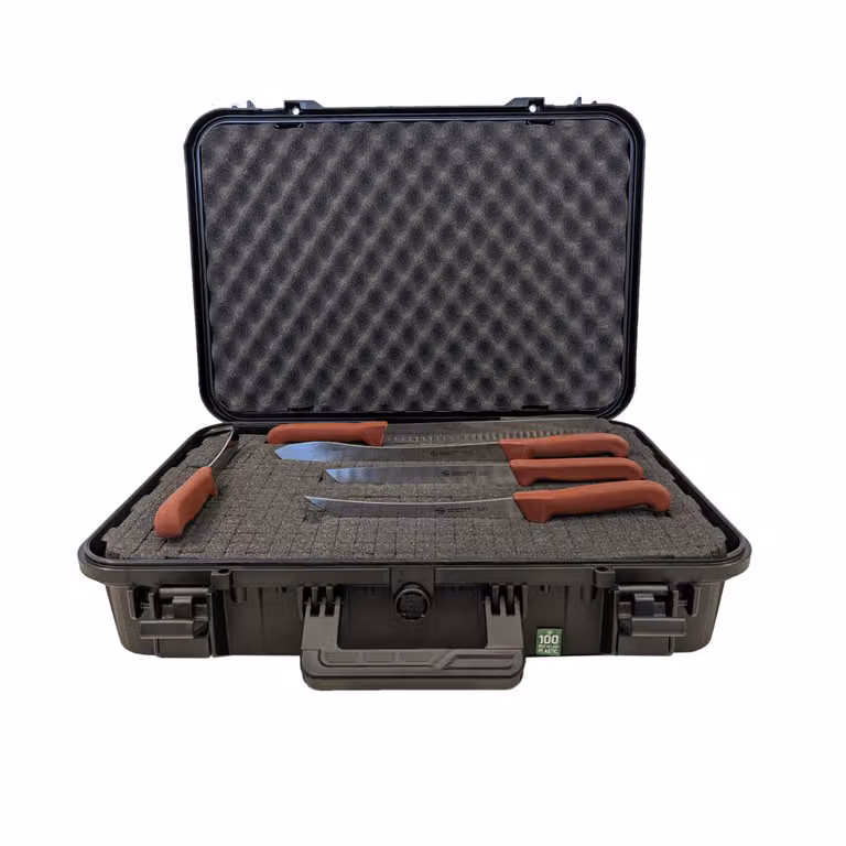 Valigietta 8 coltelli e 2 accessori, linea BBQ Ambrogio Sanelli