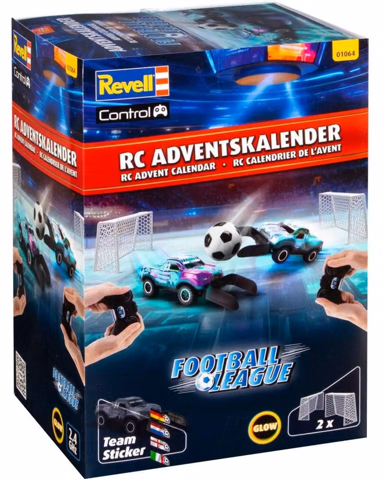 Calendario dell'Avvento Revell RC, Lega di Calcio, confezione singola