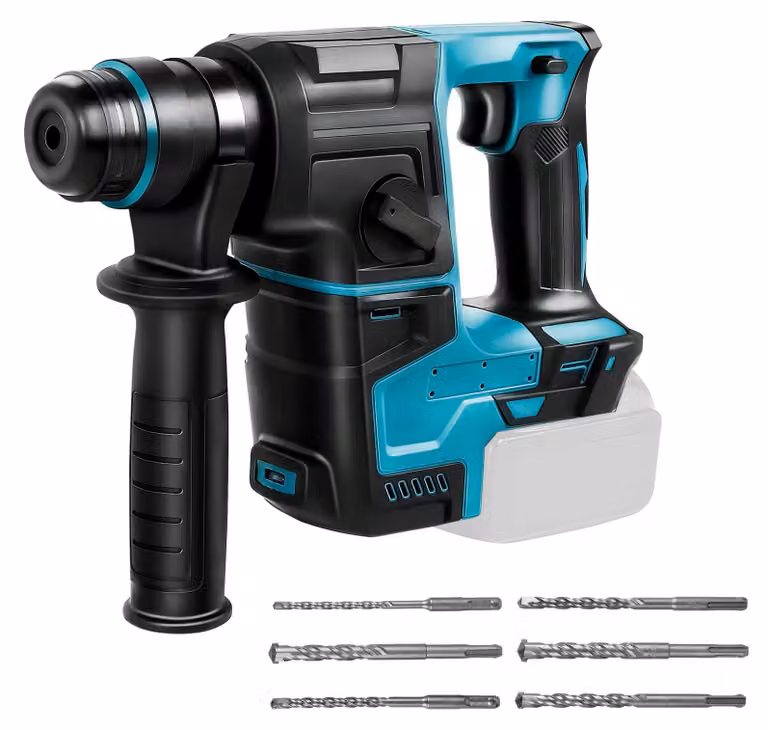 Trapano avvitatore a batteria brushless professionale, combinato per muratura, 18V