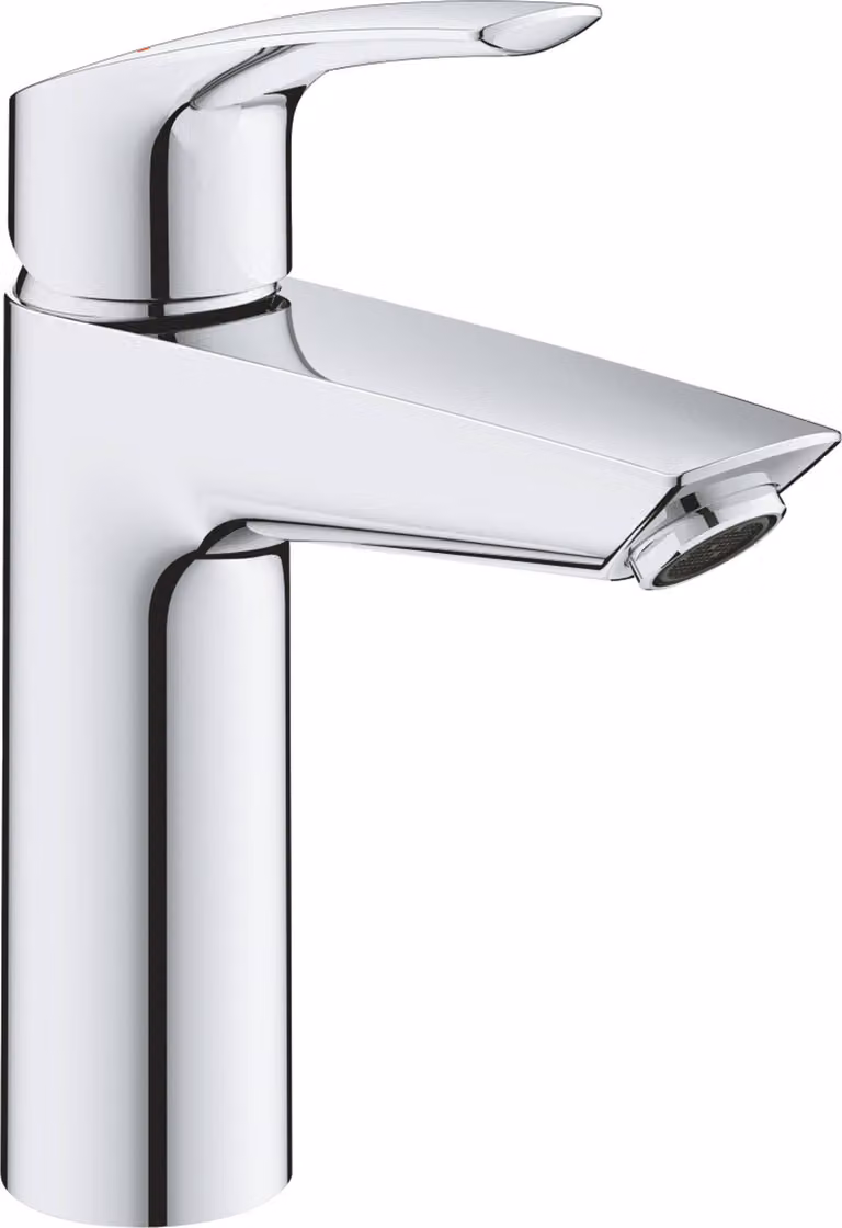 Grohe Eurosmart mitigeur monocommandé pour lavabo, M-Size, saillie 121mm, vidage Push-Open, 23923003, 23923003