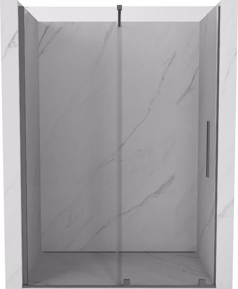 Mexen Velar porta doccia scorrevole 150 cm, trasparente, canna di fucile - 871-150-000-01-95