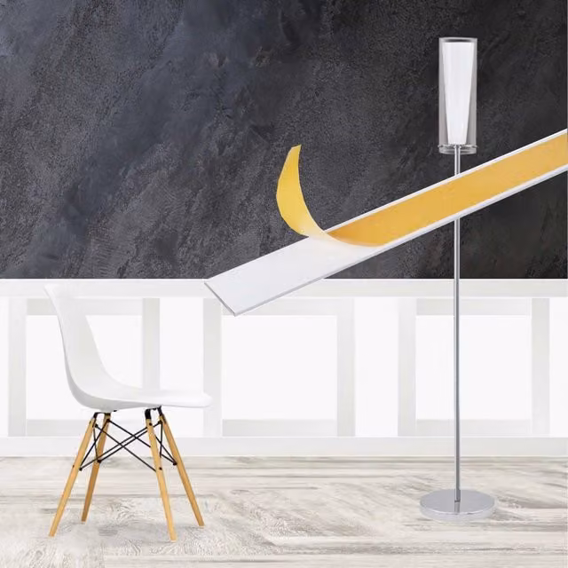 Kit di Boiserie Autoadesiva Polistrutturata Boiseternal Modello Ilaria Colore Bianco 2mq