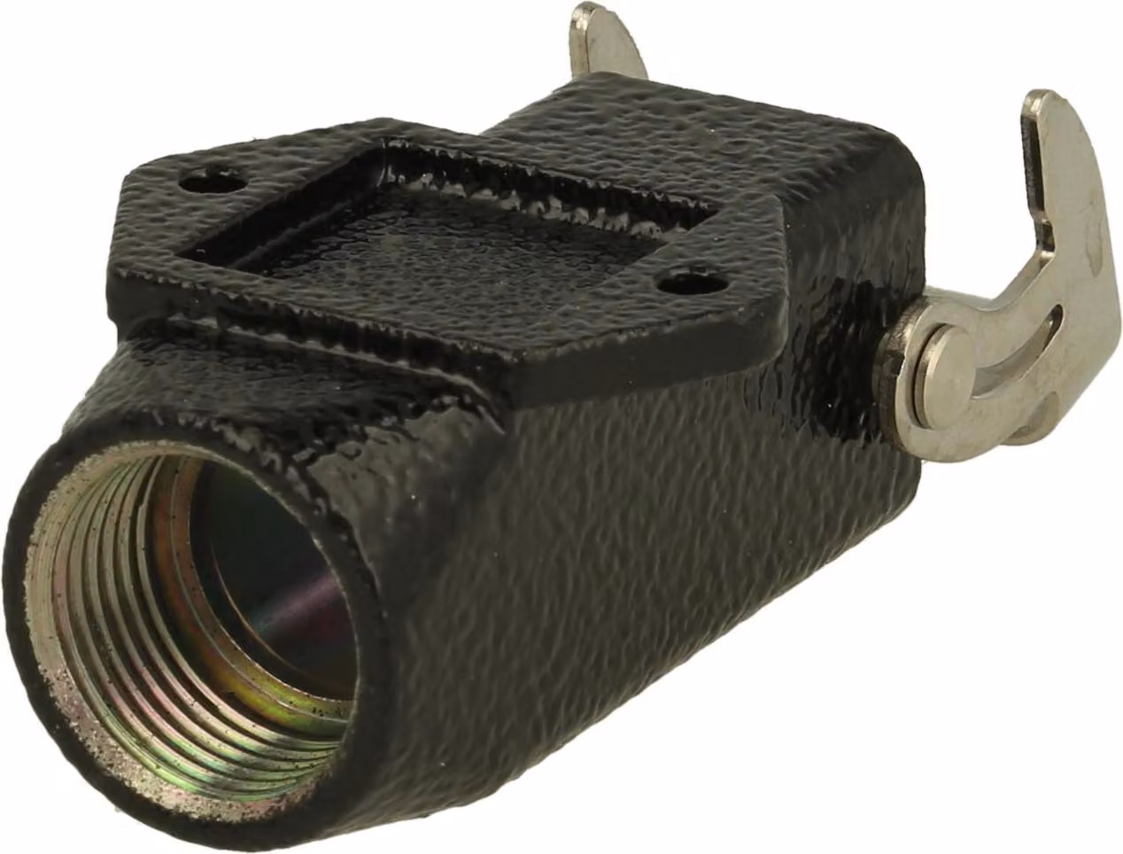 HARTING Han 3M Alloggiamento base con fondo chiuso, 1xM20 uscita cavo diritta, con 1 staffa - 1 pezzo