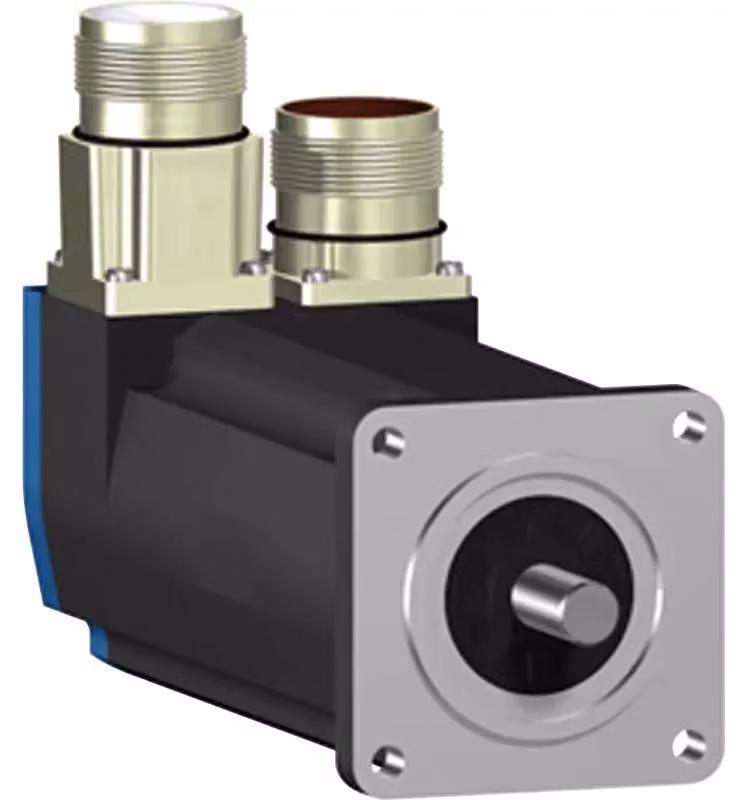 Servomotore Schneider Electric, Lexium BSH, 55 mm, 1,2 Nm, chiavetta, IP65, monogiro 128 P/U, 2xM23 diritto BSH0553P31A1A