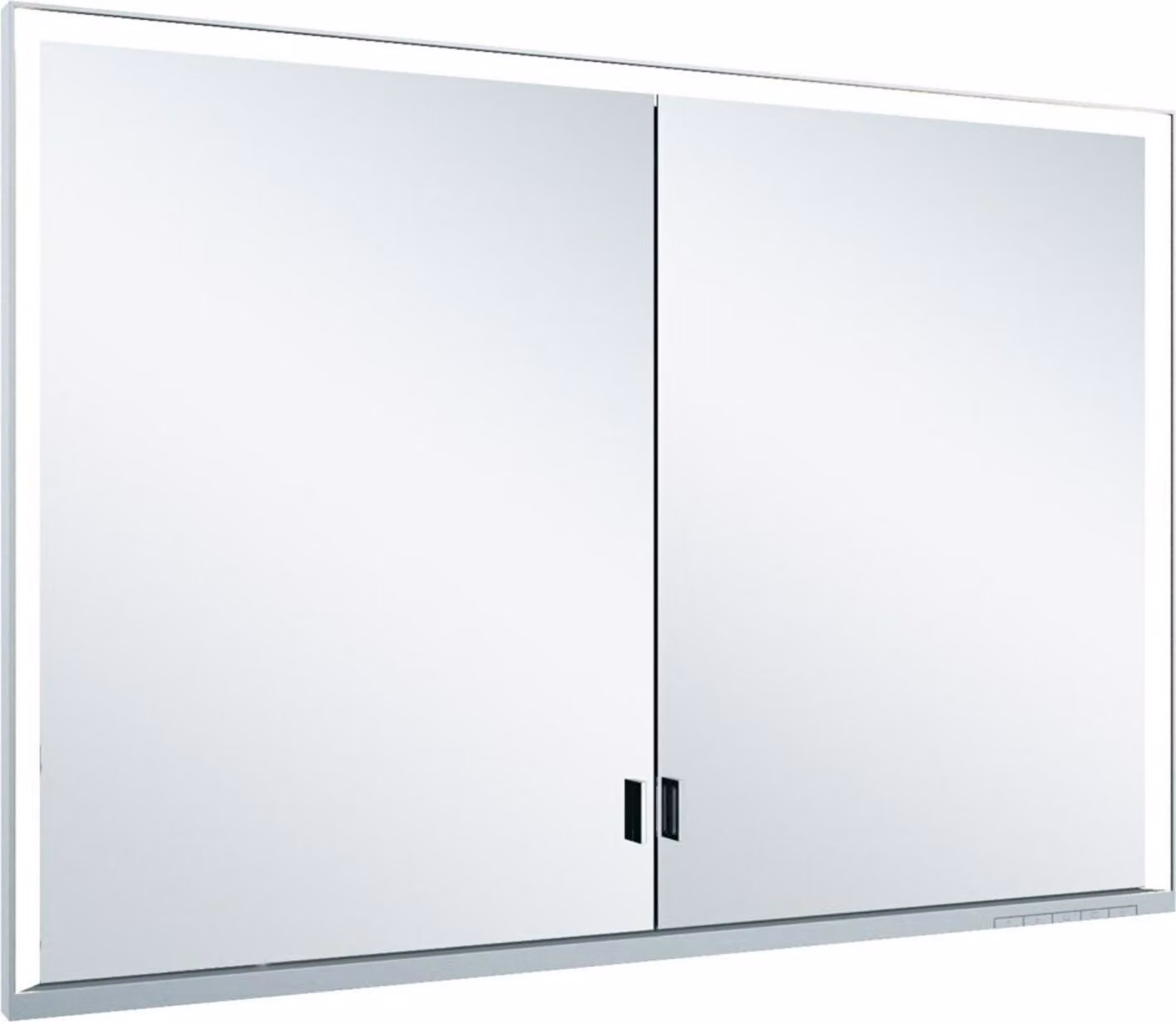 KEUCO Royal Lumos armoire de toilette encastrable 2 portes, porte longue, 1050mm, 14338172301, 14338172301