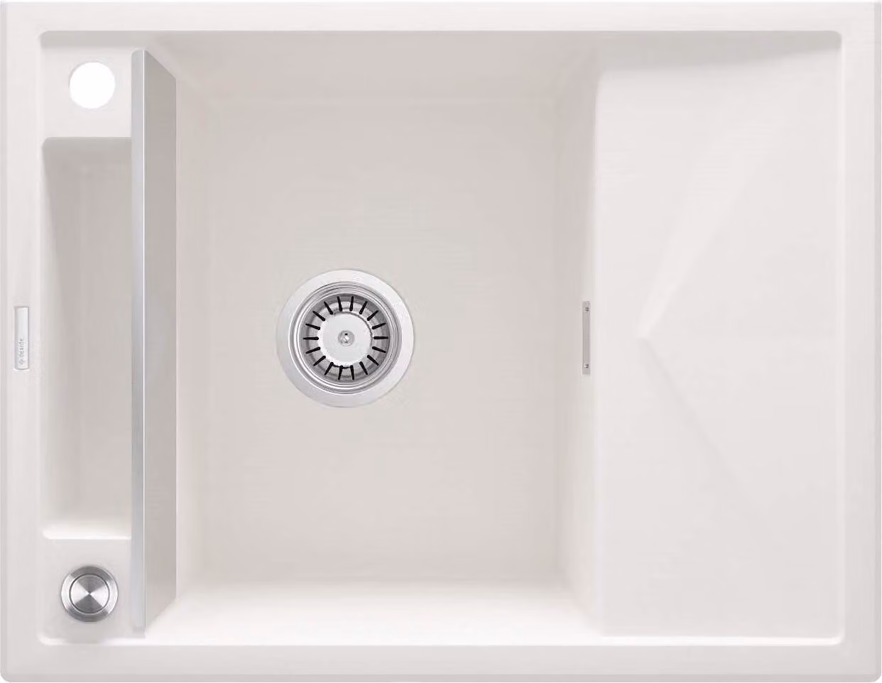 1-bowl magnetic granite sink with drainer