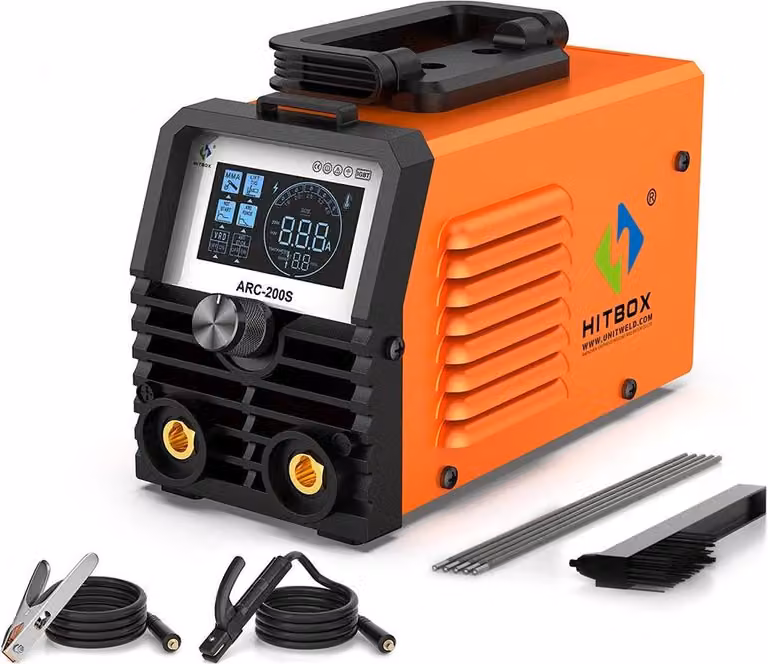 Saldatrice, design portatile, compatibilità MMA e Lift-TIG, ARC200S