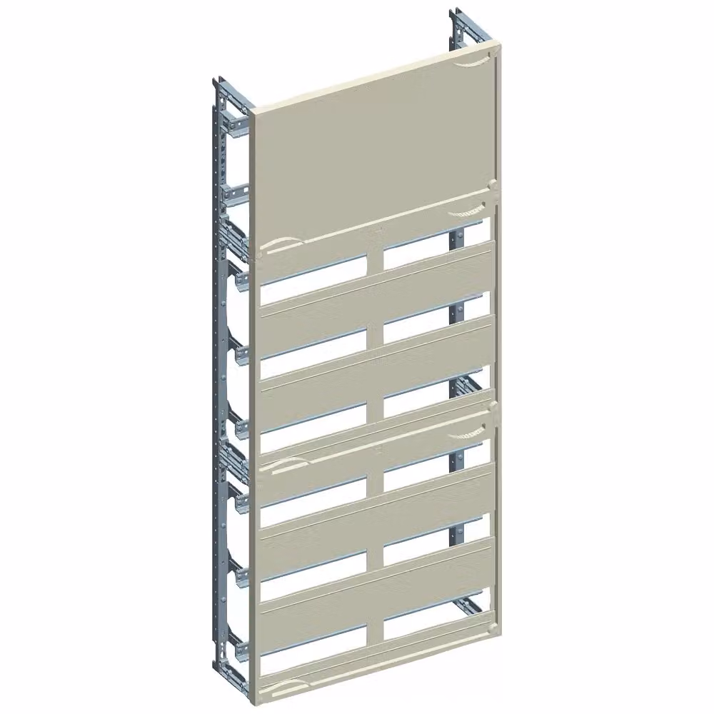 SIEMENS SIEM ALPHA400, SMB H=1200, 8GK4100-8KK12 L=250, 2 file di morsetti, 6 file di REG