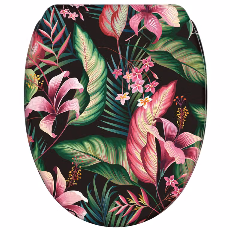 Sedile della toilette SANILO® con meccanismo Soft-Close Bali