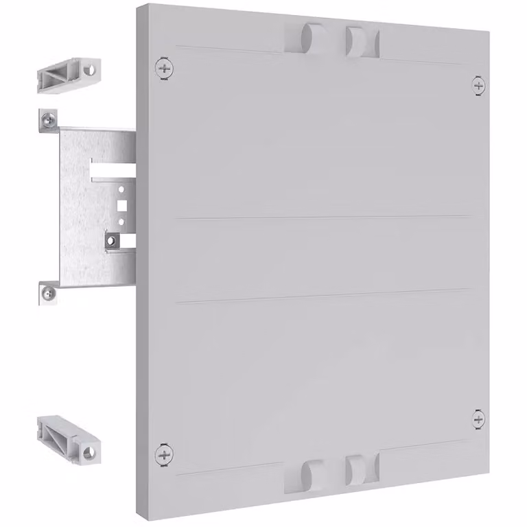Modulo ABN profondo LxA: 250x300 mm Traversa di montaggio max, 2 sezionatori NH00 MT12309